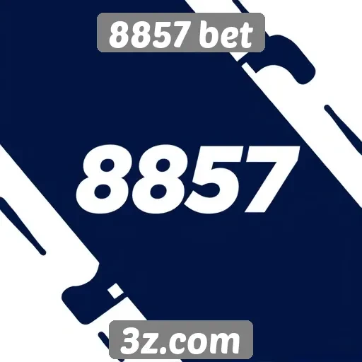 Seção de apostas esportivas do site 8857 bet